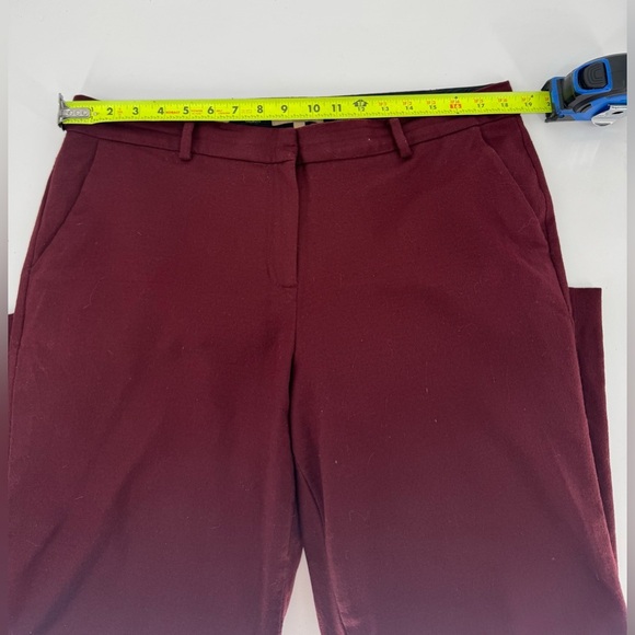 Talbots Woven in Italy LUXE VIRGIN WOOL STRAIGHT LEG PANTS - Picture 3 of 11